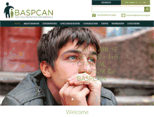 Tablet Screenshot of baspcan.org.uk